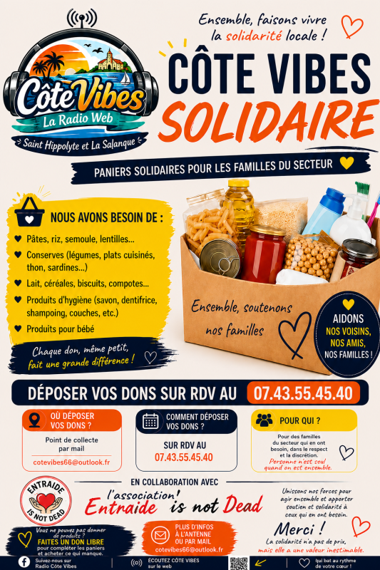 🎙️ COLLECTE SOLIDAIRE 🎁
